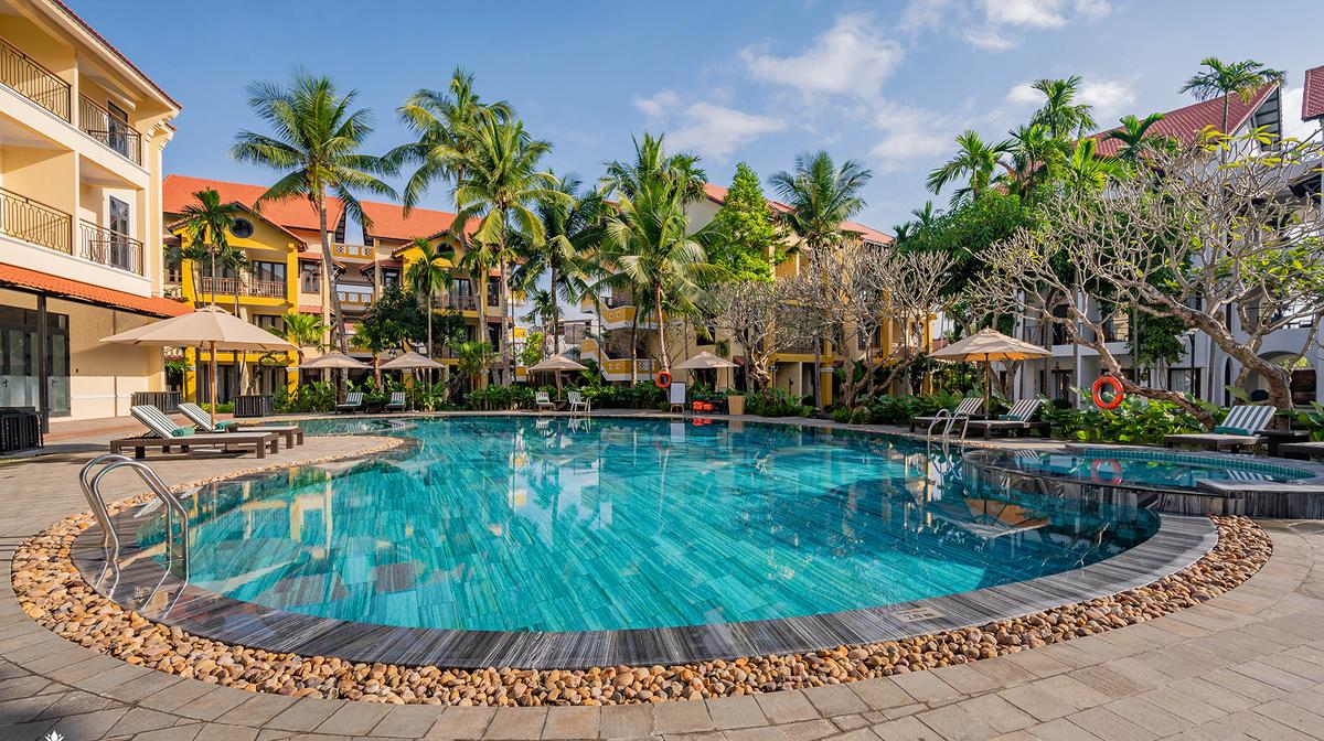 Elegant Vietnam Heritage Resort Near Hoi An Ancient Town with Daily Breakfast, Free-Flow Drinks Hour & Three Dinners 