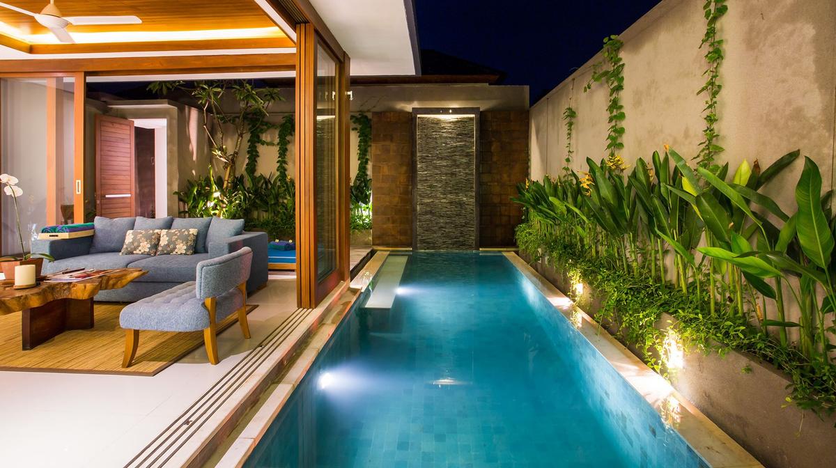 Boutique Bali Private Pool Villa with Daily Dining, Nightly Cocktails & One Child Stays Free