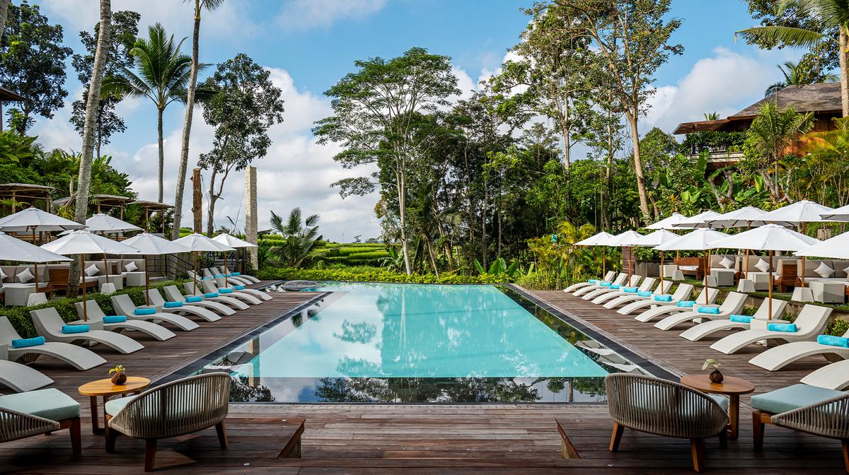 Five-Star Ubud Luxury with Guaranteed Pool Villa Upgrade, Daily Breakfast, Nightly Dinner & Nightly Free-Flow Cocktail Hour