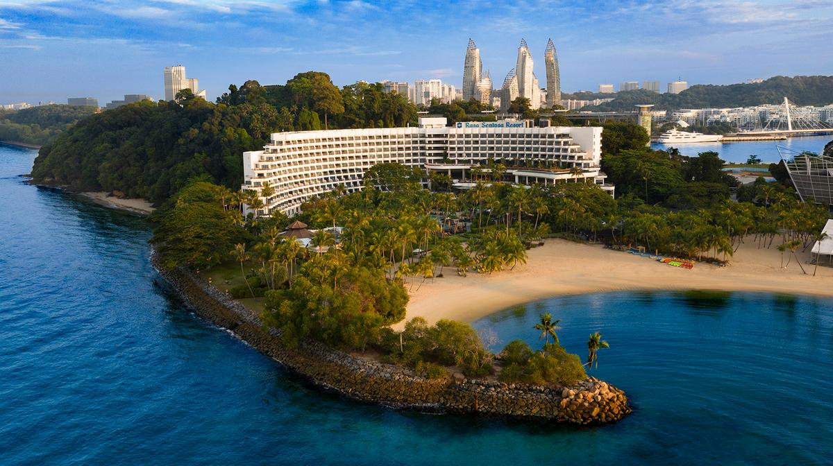 Singapore's Only Beachfront Resort: Five-Star Shangri-La Sentosa Island Luxury