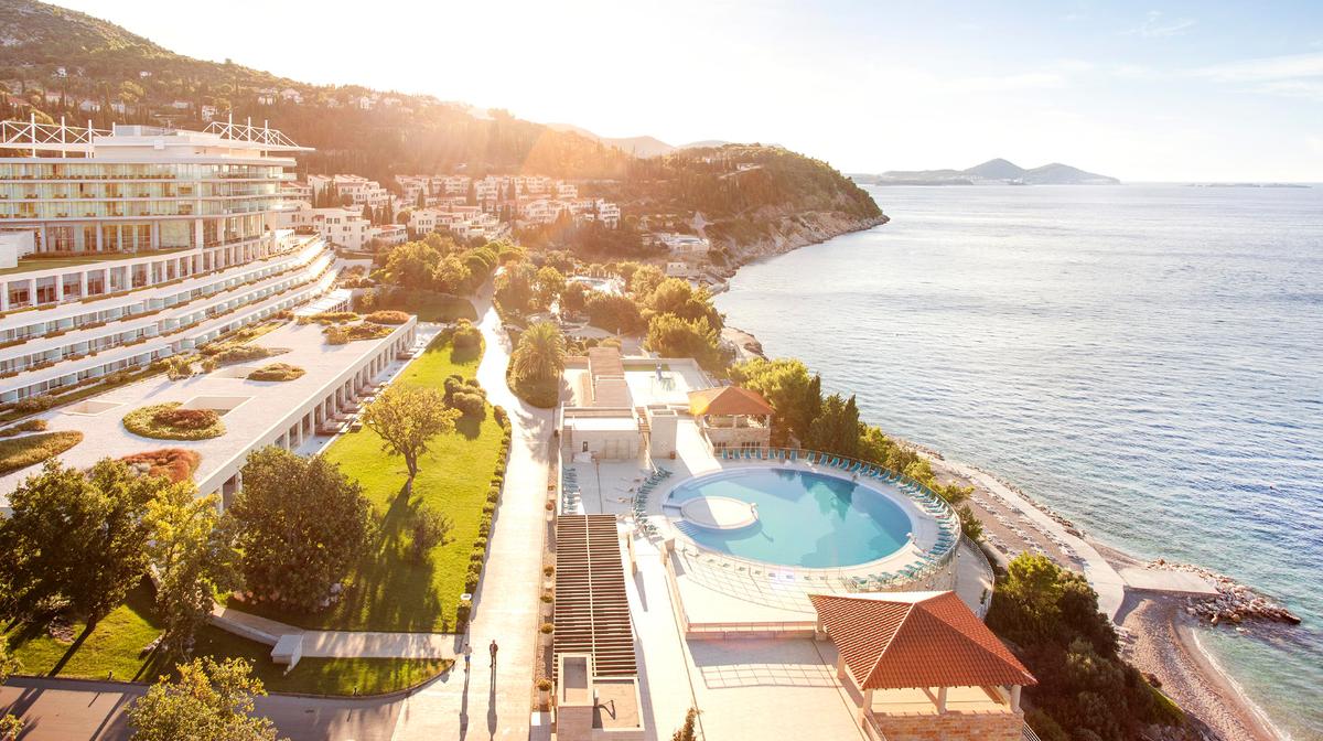 Dubrovnik Beachfront Paradise with Three Pools and Stunning Views of the Adriatic Coast