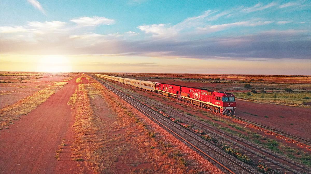 The Ghan Expedition Rail Journey from Darwin to Adelaide with Off-Train Experiences & Red Centre Outback Spirit Tour