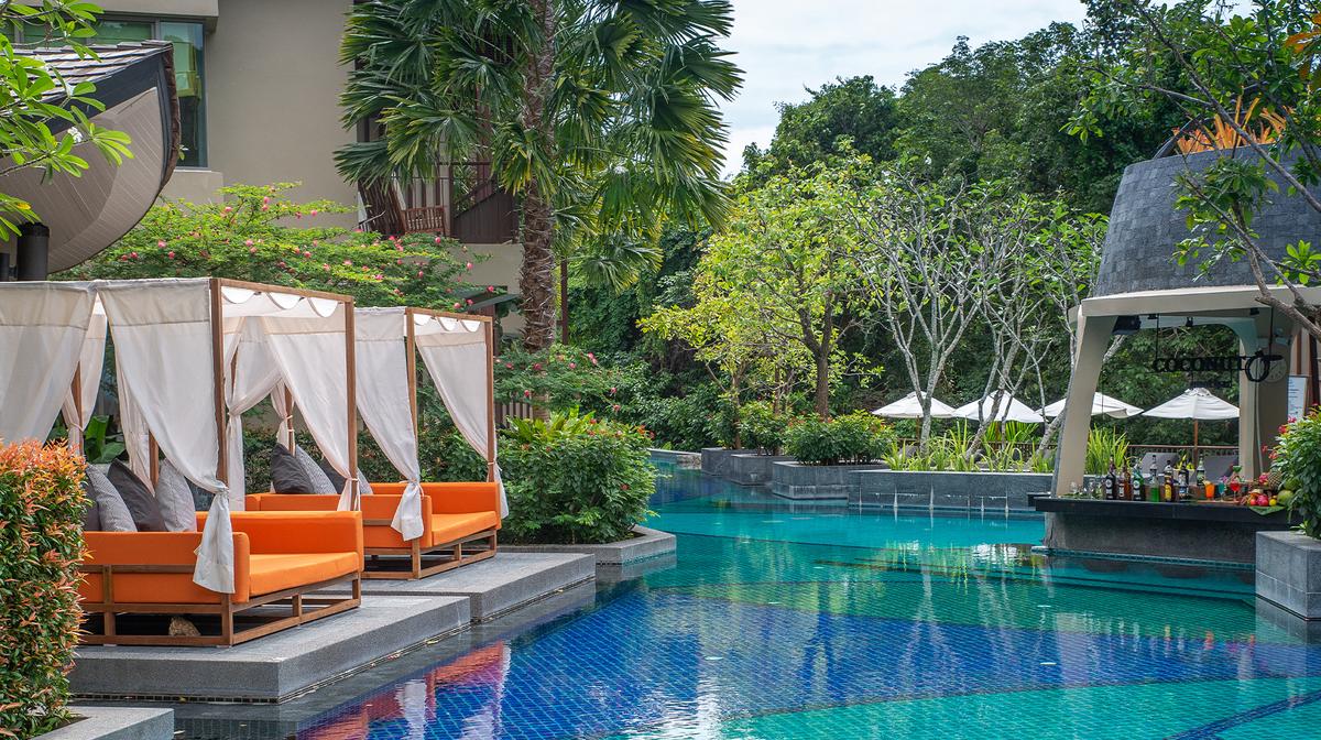 Tranquil Phuket Paradise Overlooking Karon Beach with Five Infinity Pools, Daily Breakfast & Nightly Cocktail