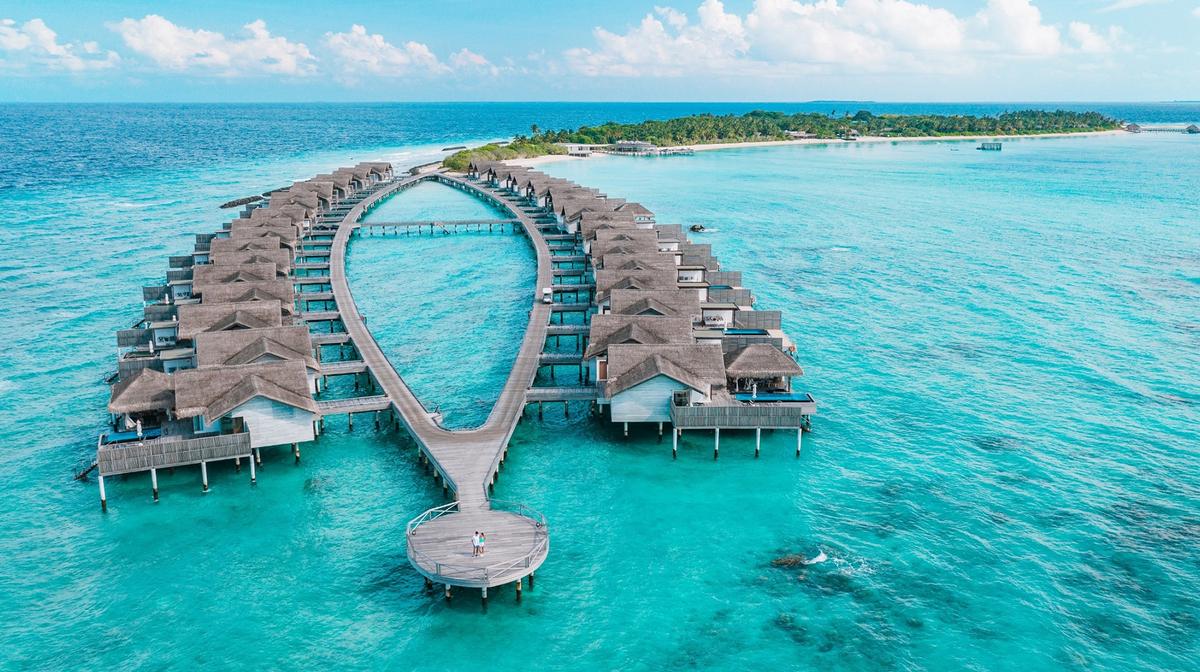 World-Class Maldives Fairmont Private Island Pool Villa with Daily Breakfast, Nightly Dinner & Roundtrip Seaplane Transfers 