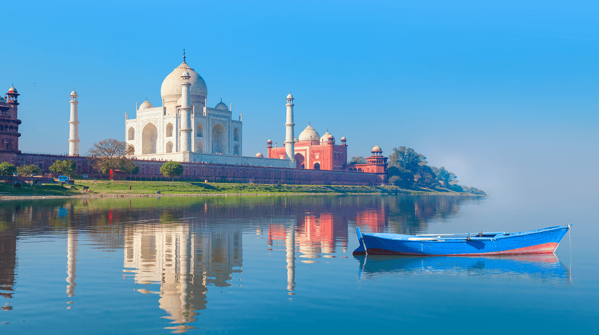 India Small-Group Tour with Luxury Hotel Stays, National Park Safari, Sunset Taj Mahal Visit & Agra Fort