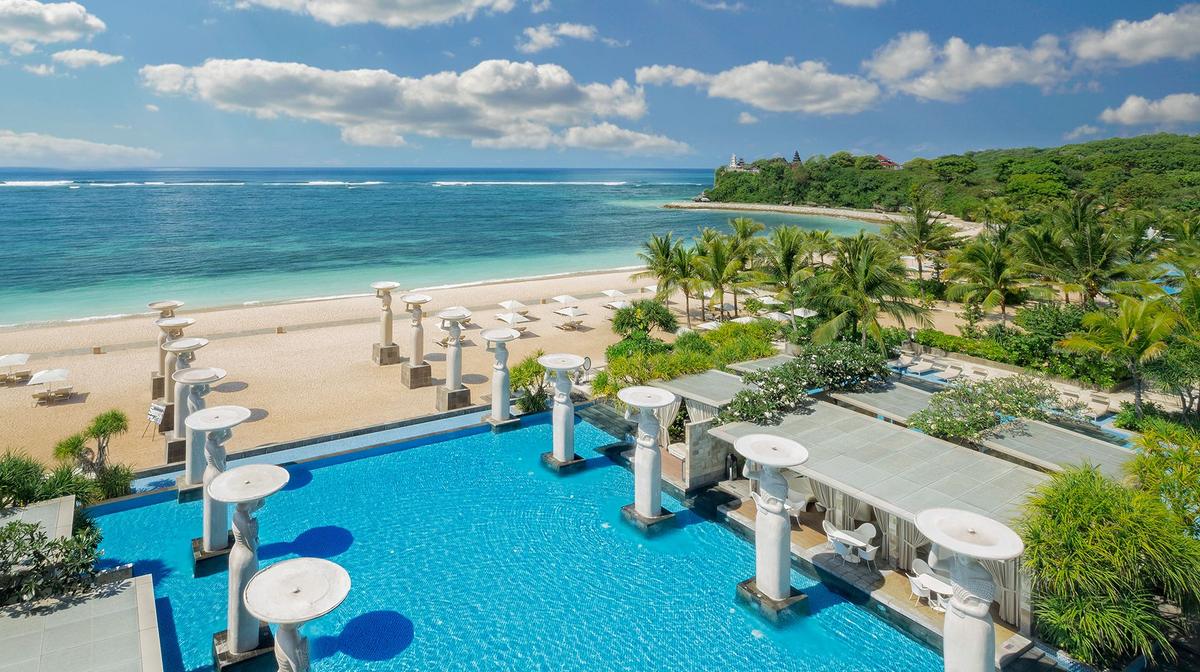 Bali Iconic Mulia Resort with Oceanfront Infinity Pool & 10 Restaurants & Bars