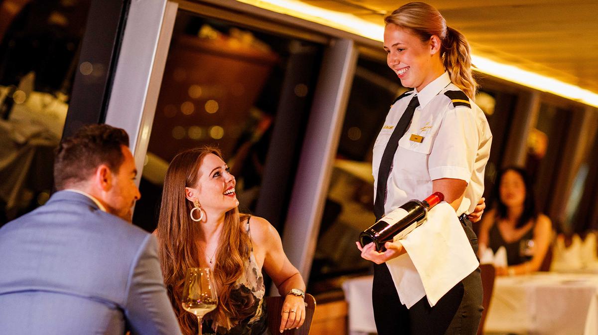 Sydney: Three-Hour Dinner Cruise with Six-Course Degustation Experience & Paired Penfolds Wines