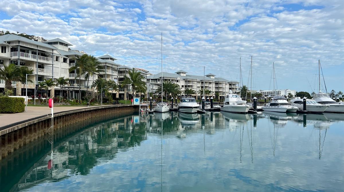 Stylish Airlie Beach Apartment Escape for up to Four Guests with Welcome Bottle of Wine