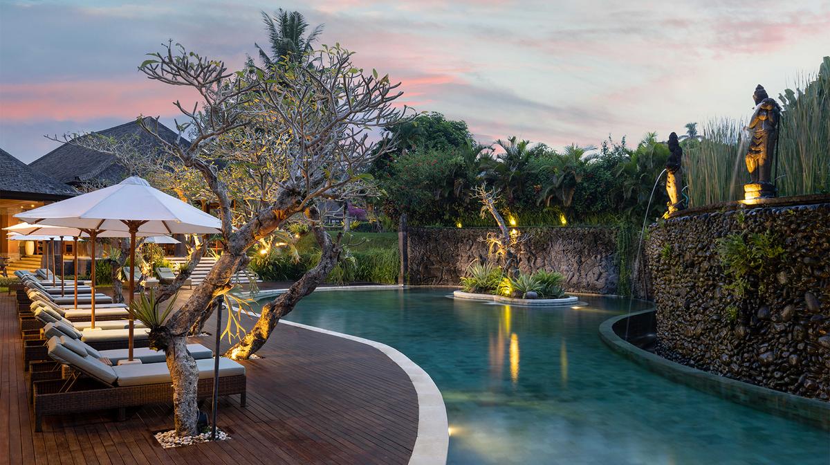 Five-Star Ubud Jungle Retreat with Daily Breakfast & Nightly Dinner