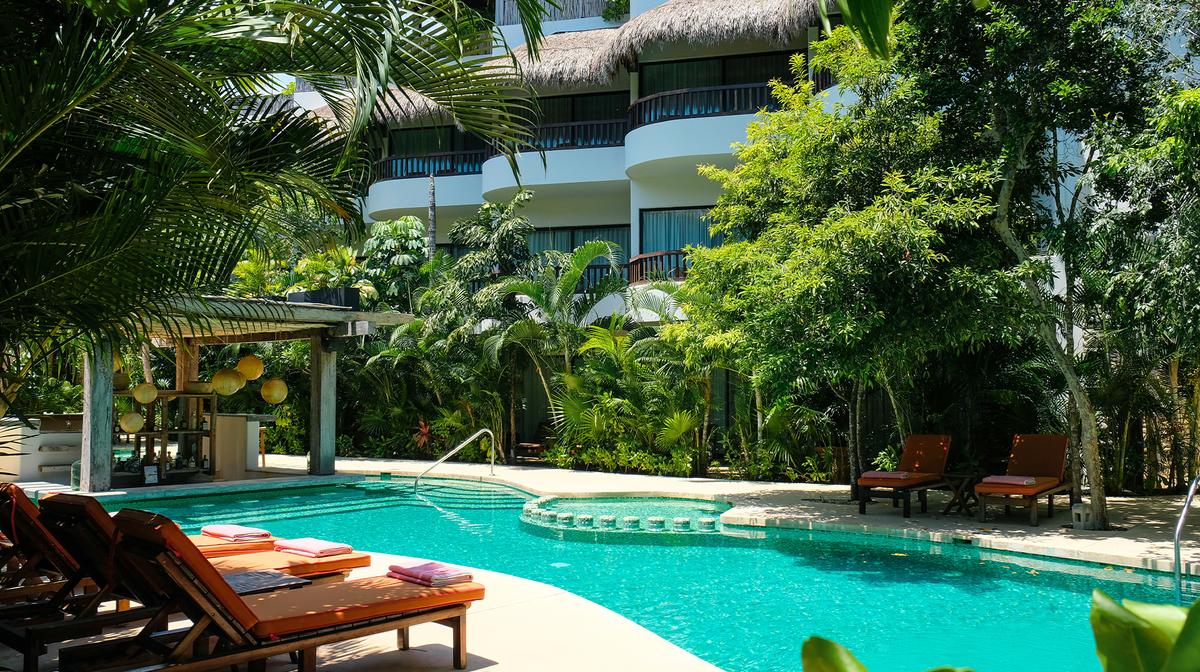 Tropical Tulum Haven Between the Jungle & the Sea with Two Restaurants & Spa