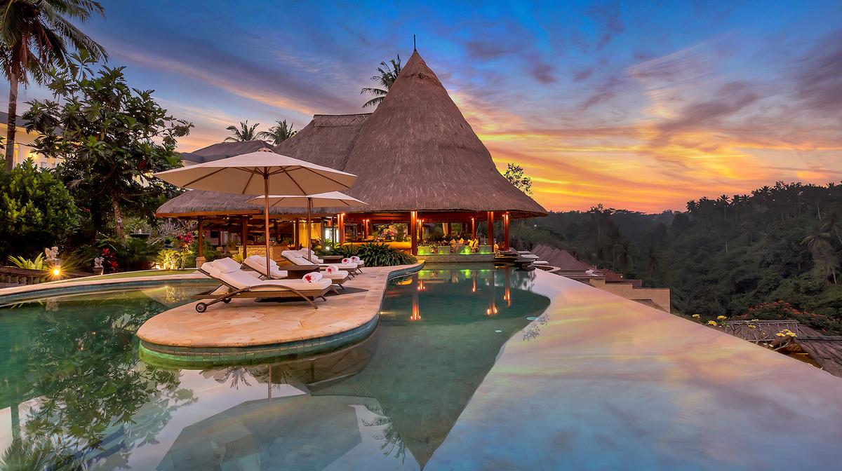 Multi-Award-Winning Five-Star Ubud Sanctuary Perched Above Petanu River Gorge