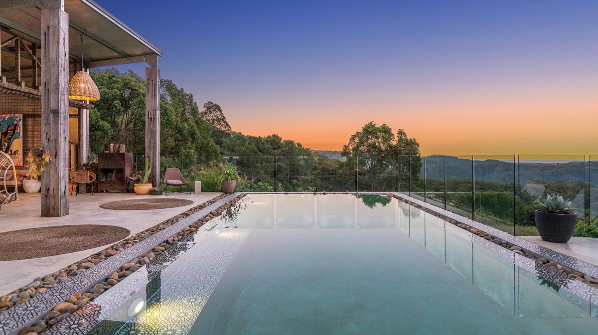 Luxe Adults-Only Byron Hinterland Villa Escape with Magnesium Mineral Swimming Pool & Daily Breakfast