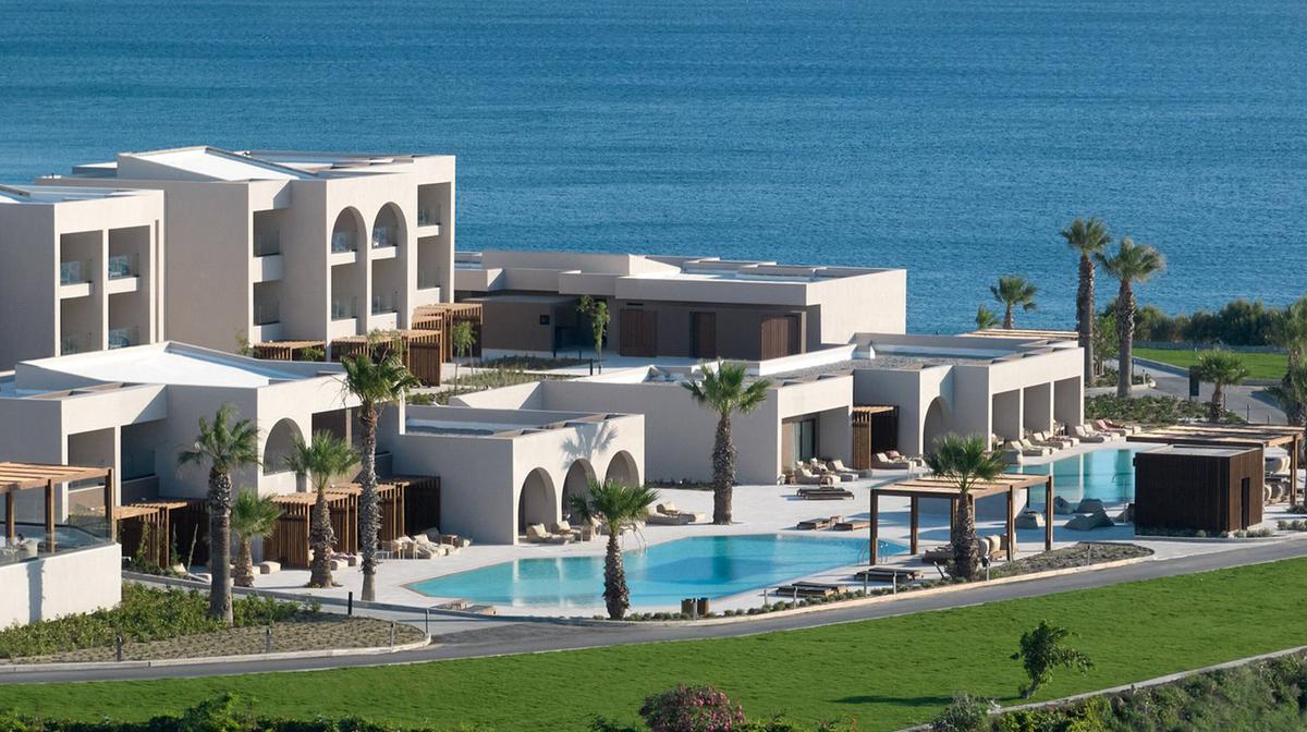 Adults-Only Rhodes Beachfront Luxury with Daily Breakfast, Nightly Dinner & Spa Credit