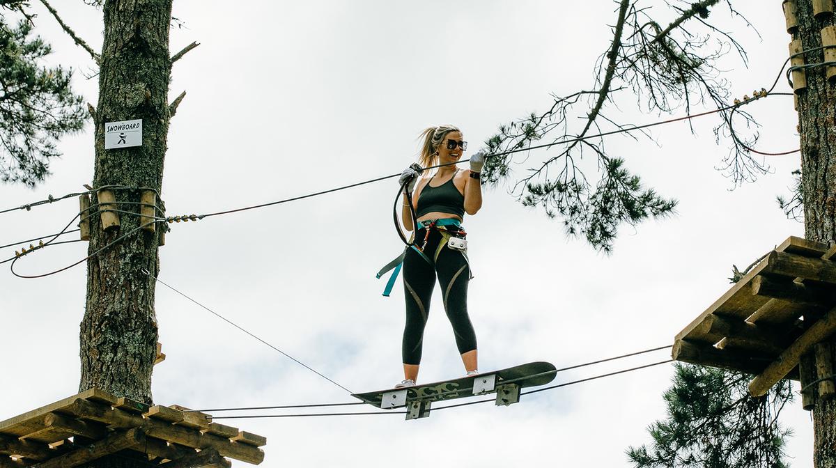 New Zealand: Three-Hour Entry to Adrenalin Forest Adventure Course at Christchurch, Wellington, or Bay of Plenty