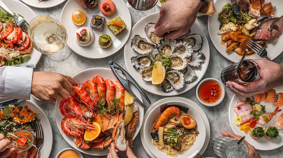All-You-Can-Eat Signature Seafood Buffet Brunch with Optional Free-Flow Drinks Upgrade at Sheraton Grand Sydney