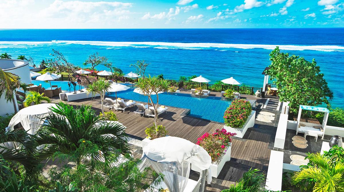 Clifftop Nusa Dua Oceanfront Pool Villa Escape with All Meals, Nightly Drinks & Private Beach