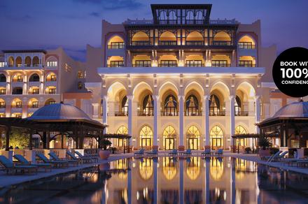 Beachfront Abu Dhabi Shangri-La Luxury with Daily Breakfast & Nightly Dinner