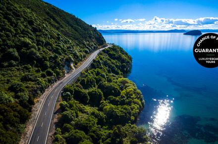 New Zealand's North Island: 7-Day Self-Drive Tour with Lake Taupo Helicopter Flight & Hawke's Bay Wine Tasting