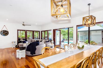 Beach House Group Escape near Byron Bay for up to 14 Guests with Private Pool 