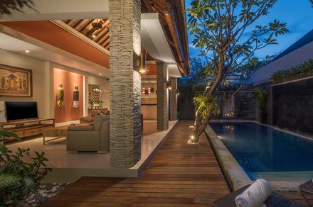 Stylish Seminyak Pool Villa Escape with Daily Dining