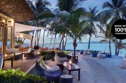 Award-Winning Five-Star Koh Samui Beachfront Luxury with Decadent Dining & Nightly Cocktails 