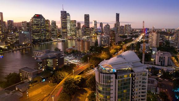 Top-Rated Sky-High Brisbane Escape with Cocktails, Daily Breakfast & Valet Parking