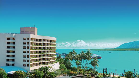 Five-Star Hilton Cairns Escape with Daily Breakfast, A$150 Dining Credit & Coral Sea Views