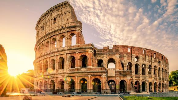 Palace-Style Escape Near Rome's Trevi Fountain and Colosseum