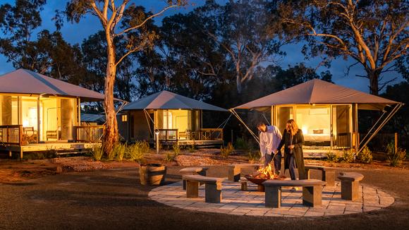 Eco-Friendly Barossa Valley Glamping with Luxe Adults-Only Facilities