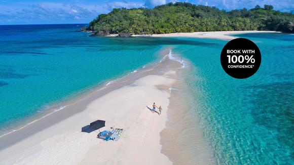 Fiji Private Island Paradise with All-Inclusive Dining, Daily Spa Treatments & FJ$600 Flight Credit