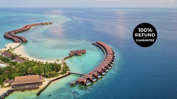 Maldives Overwater Villa Hideaway with All-Inclusive Dining & Nightly Drinks