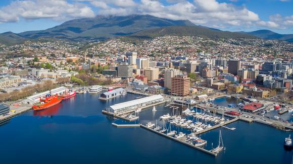 Waterfront Hobart Escape with Tasmanian Wine & Gourmet Treats