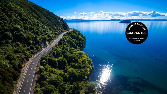 New Zealand's North Island: 7-Day Self-Drive Tour with Lake Taupo Helicopter Flight & Hawke's Bay Wine Tasting