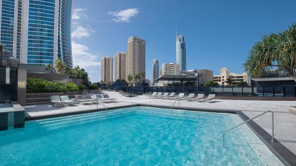 Surfers Paradise Mantra Circle on Cavill Escape with Ocean-View Spa Apartment Upgrade