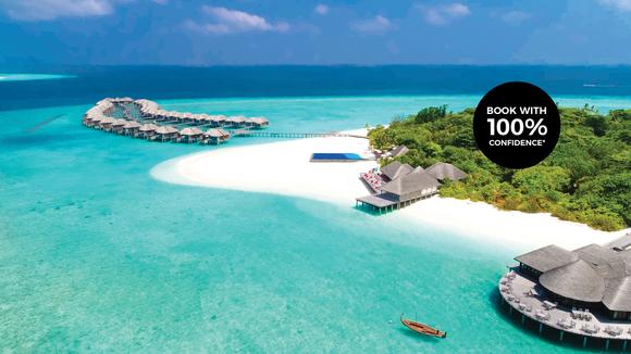 Maldives Five-Star Private Island Paradise with All-Inclusive Dining, Free-Flow Drinks & Roundtrip Transfers