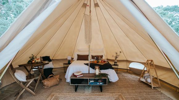 Adults-Only Eco Glamping in Victoria's High Country with Daily Breakfast