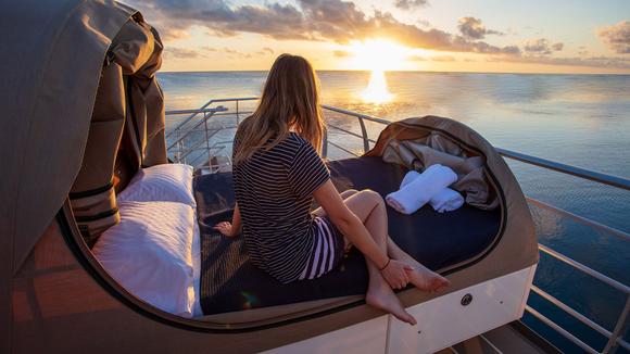 Once-in-a-Lifetime Great Barrier Reefsleep Overwater Stay with All-Inclusive Dining & Drinks