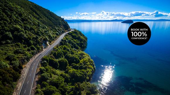 New Zealand's North Island: 7-Day Self-Drive Tour with Napier Wine Tasting, Lake Taupo Cruise & Huka Falls Jet Boat Experience