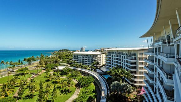 French-Style New Caledonia Ocean-View Apartment Escape with Daily Breakfast