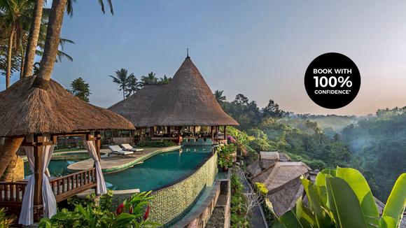 Top-Rated Five-Star Ubud Retreat with Private Pool, Daily Breakfast & Cocktails