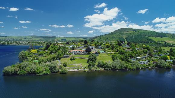 Peppers Rotorua Lakefront Lodge with Four-Course Dinner & Daily Breakfast