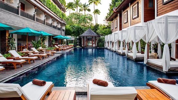 Award-Winning Legian Luxury near Double Six Beach with Daily Cocktails