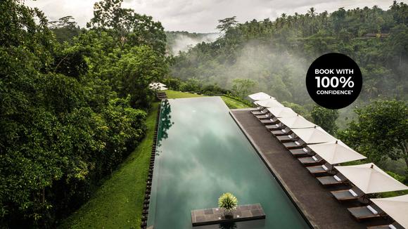 Five-Star Alila Ubud Jungle Hideaway with World-Famous Infinity Pool, Daily Breakfast, Daily Lunch or Dinner & Nightly Cocktails