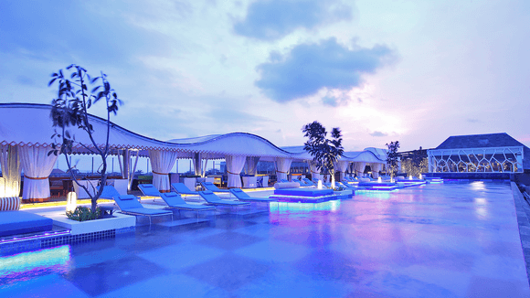 Sky-High Luxury at Bali's Hottest 24-Hour Rooftop Bar