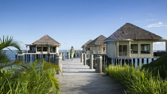 Award-Winning Samoa Overwater Bungalows with Daily Breakfast, Minibar & Massages