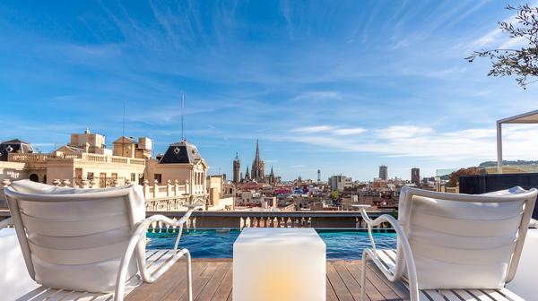 Five-Star Barcelona Escape with Iconic Rooftop Pool & Michelin-Starred Restaurant