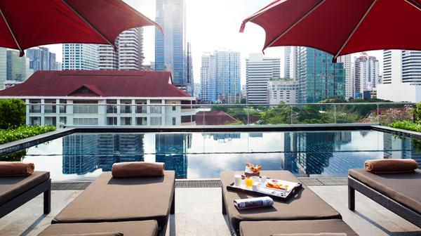 Boutique Central Bangkok Escape with Daily Breakfast, Triple Room Upgrade & Nightly Cocktails