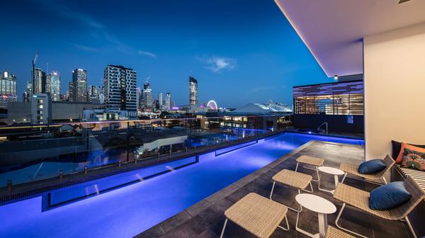 Stylish South Brisbane Apartment Escape with Glass-Edge Pool & Gourmet Welcome Hamper | Stylish South Brisbane Apartment Escape with Glass-Edge Pool & Gourmet Welcome Hamper