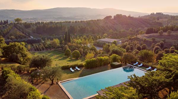 19th-Century Tuscany Villa with Michelin-Starred Restaurant, Daily Breakfast & Nightly Three-Course Dinner