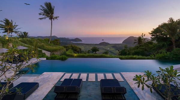 Lombok Cliffside Hideaway with Private Pool, Massages & Daily Dining